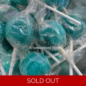 Blue Raspberry Mega Lollies - Dobsons Lollipops